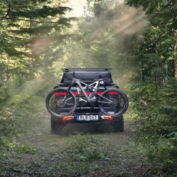 Rattahoidja veokonksule, platvorm THULE Epos 2 (2 rattale, 13pin)